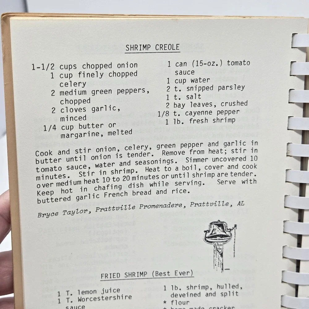 Vintage Taste Southern Cooking Recipe Book 1985 National Square Dance Convention
